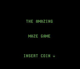 Amazing Maze Title Screen